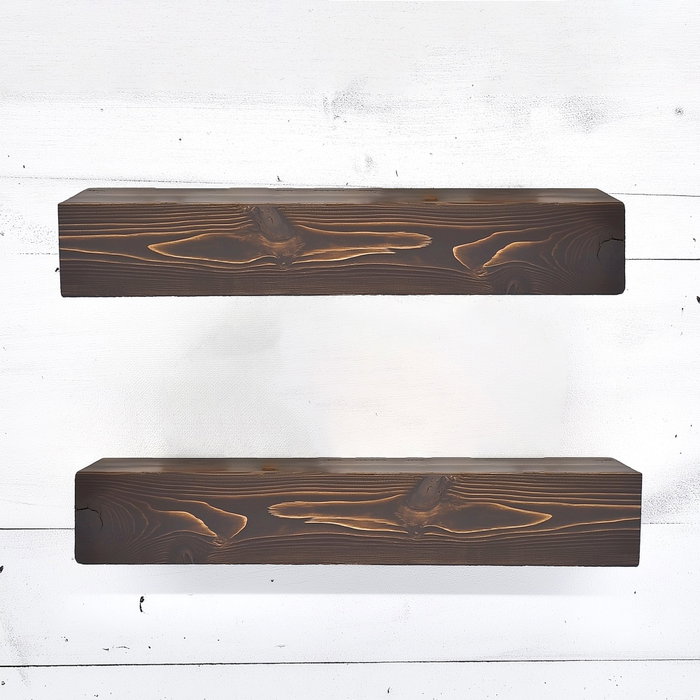 Hanah Home Raf275 Estantería Decorativa de Madera de 2 Piezas Hanah Home Raf275 Estantería Decorativa de Madera de 2 Piezas